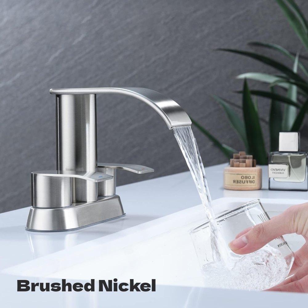 Waterfall Bathroom Faucet (Matte Black)