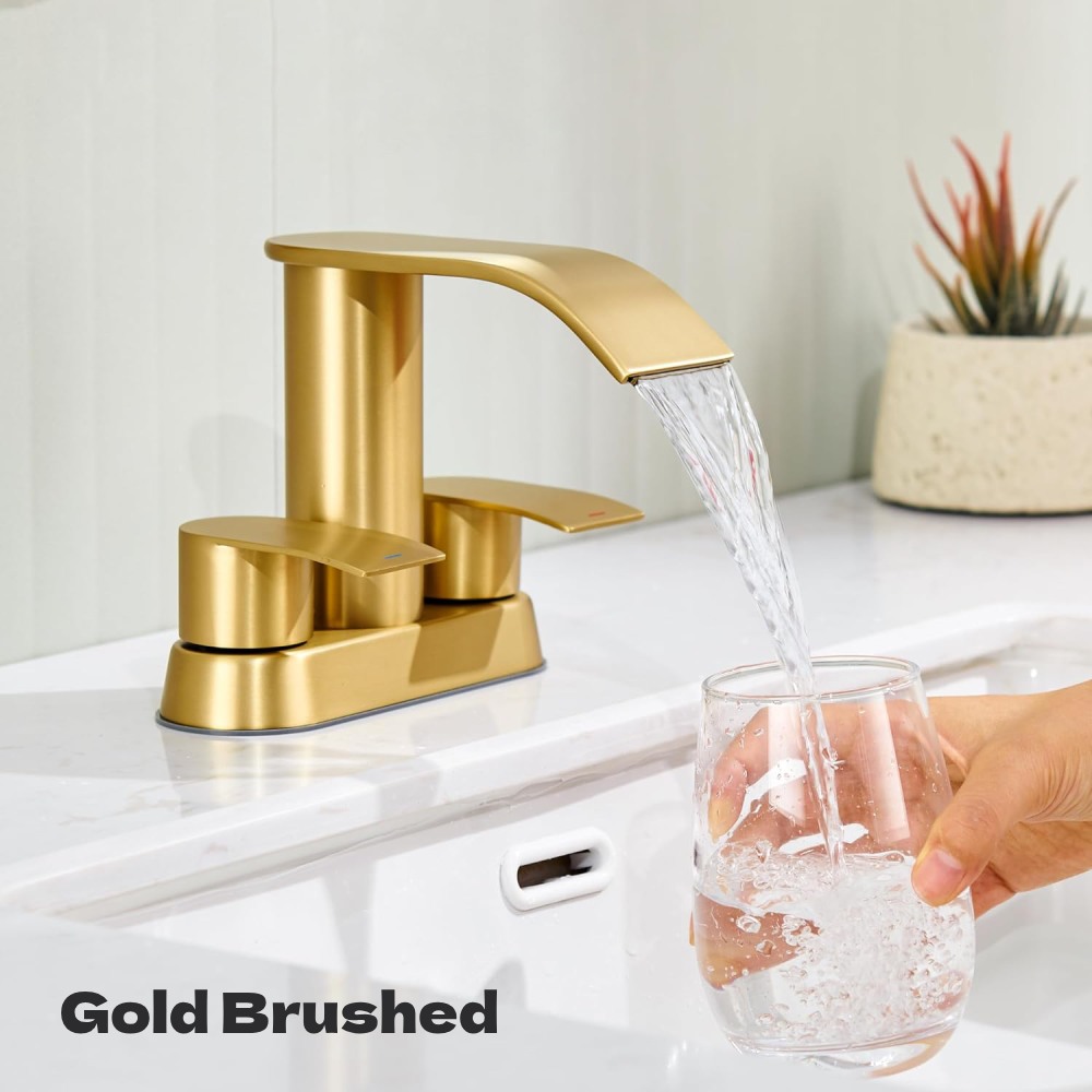 Waterfall Bathroom Faucet (Matte Black)