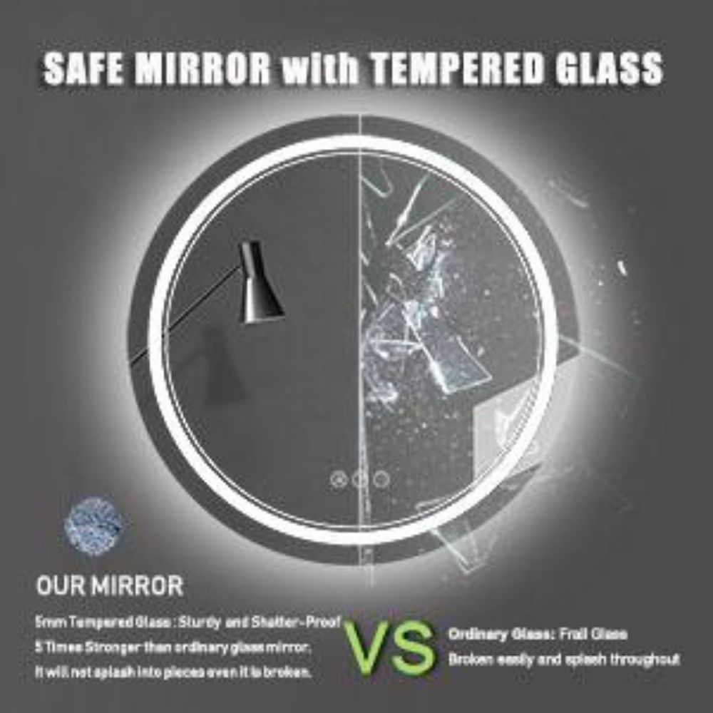 Round Bathroom Mirror
