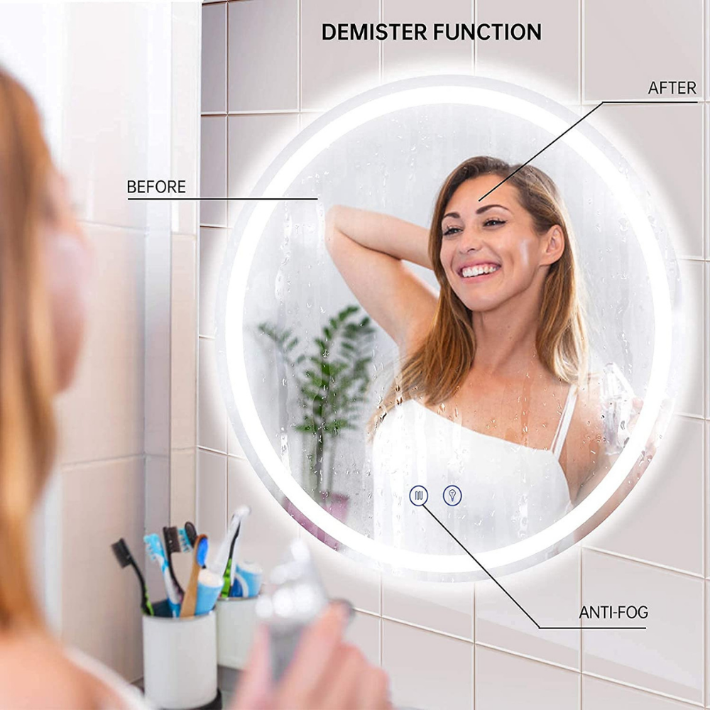 Round Bathroom Mirror